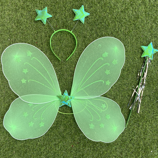 Green Fairy 3 Piece Costume Set