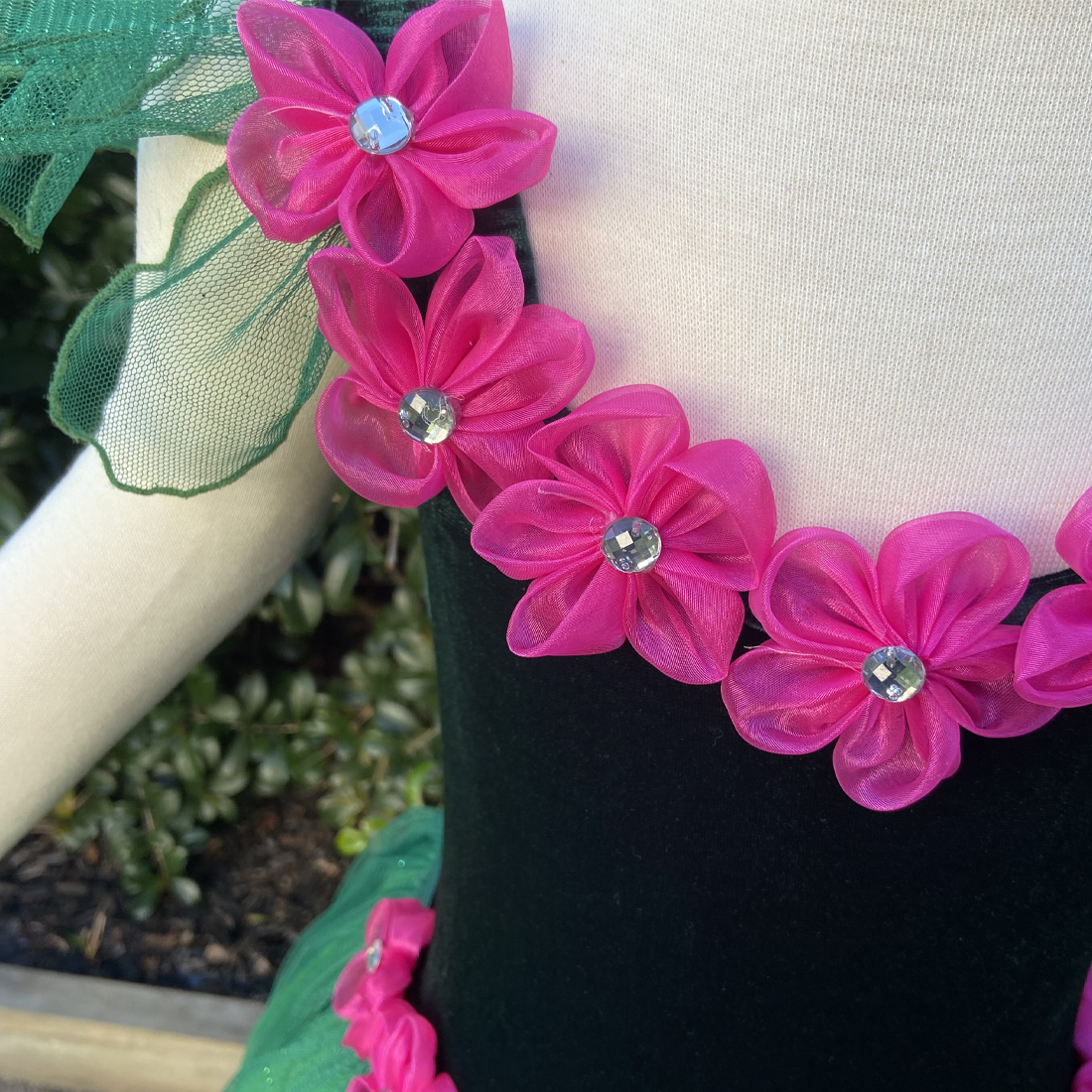 Green Forest Fairy Dress