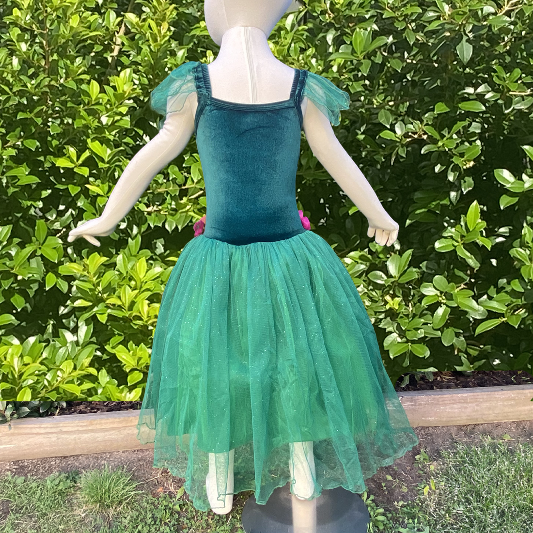 Green Forest Fairy Dress