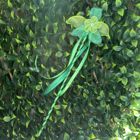Green Handmade Fairy Wand
