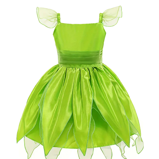 Green Tinker Bell Inspired Fairy Dress