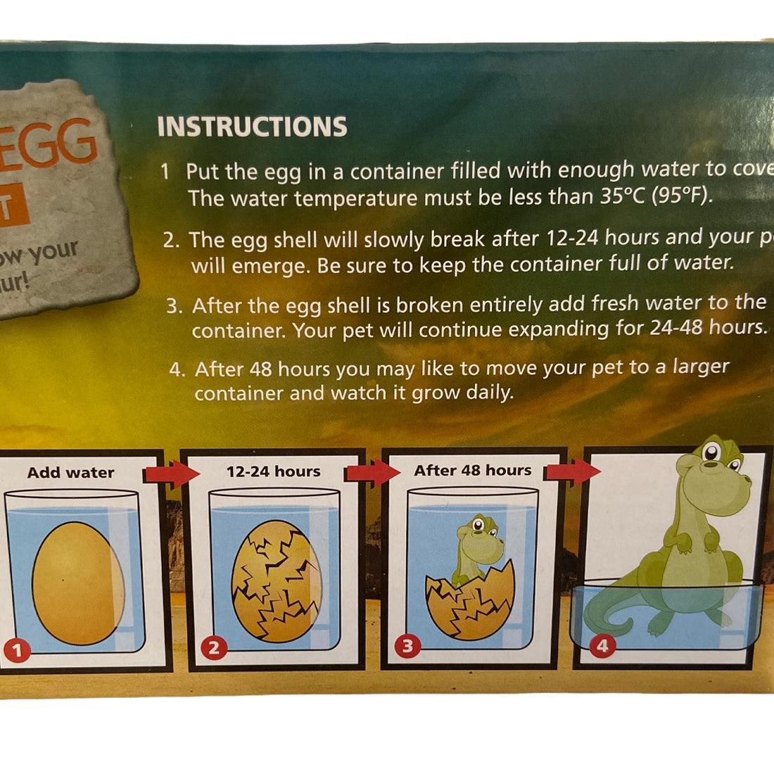 Grow Your Own Dinosaur Egg
