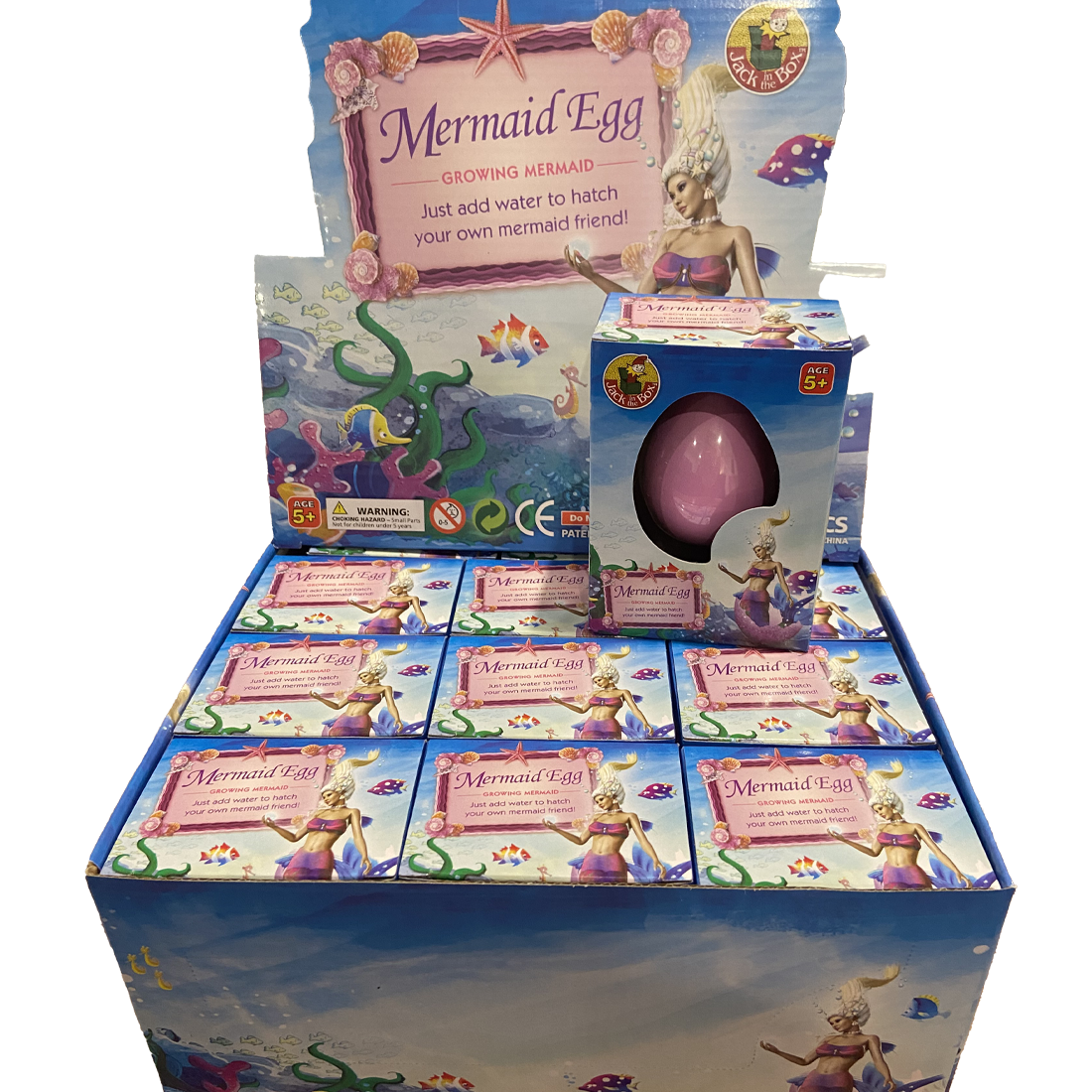 Growing Pet Mermaid Egg