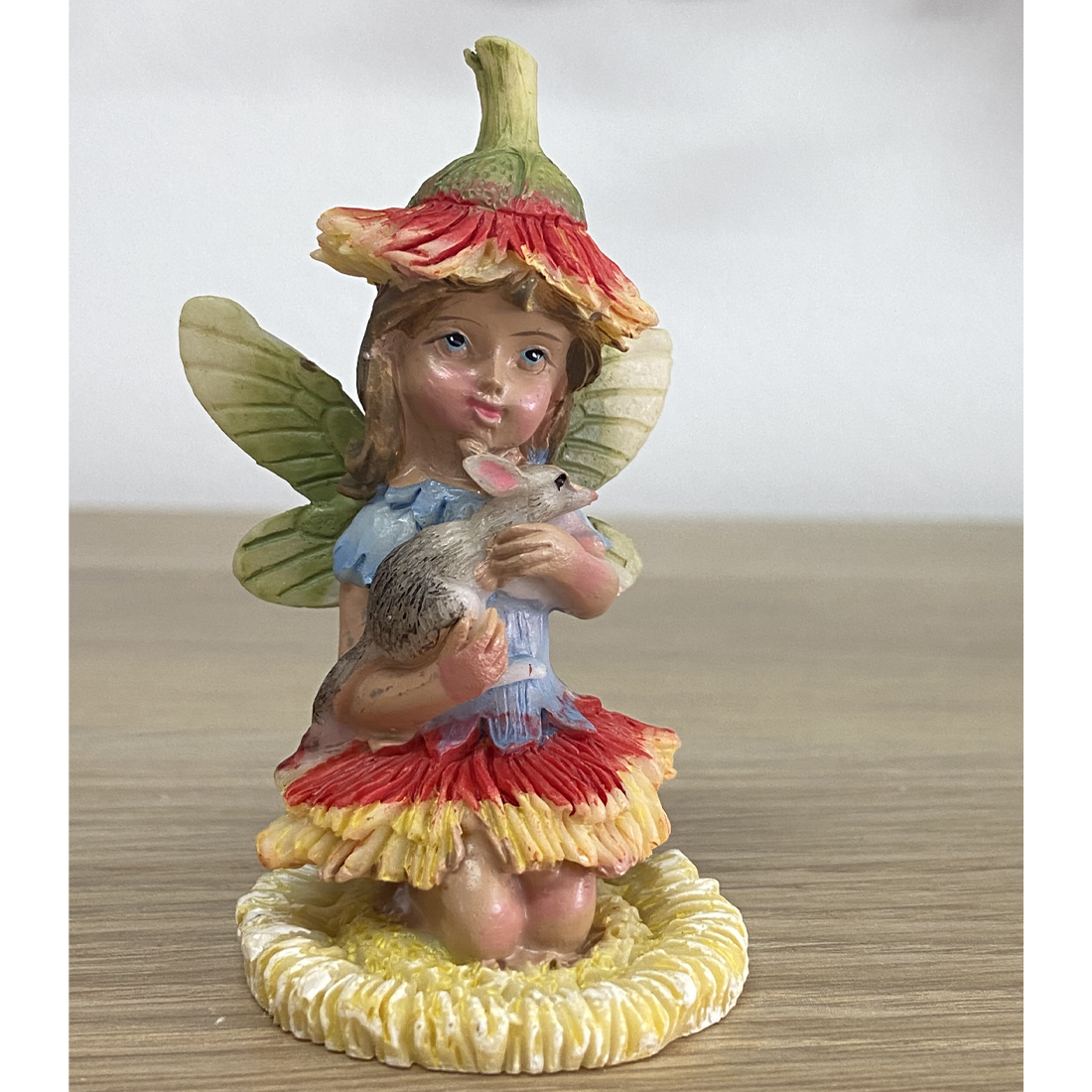 Gum Blossom Fairy with Bilby Figurine