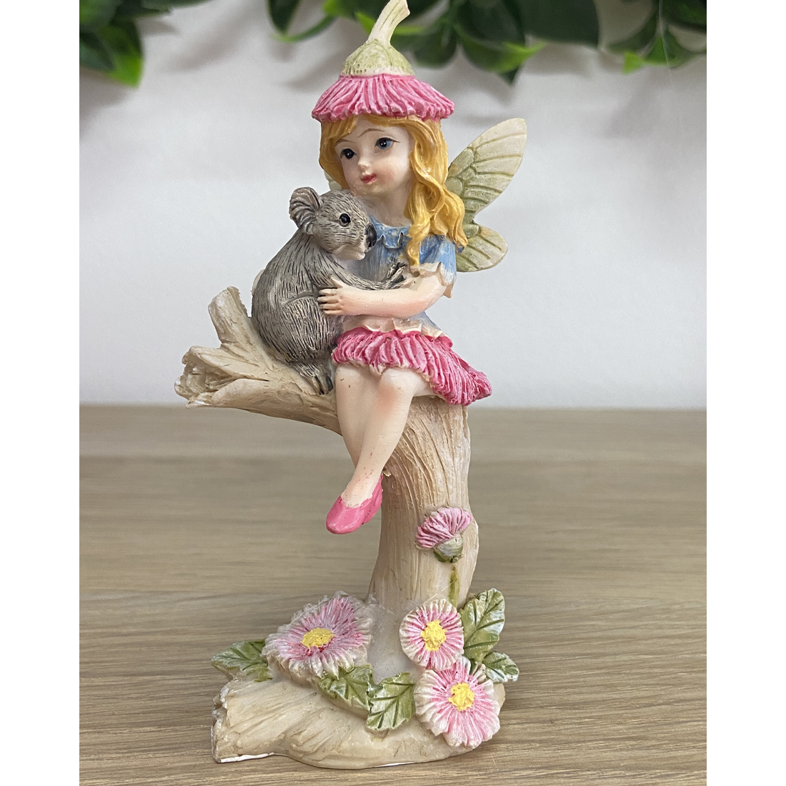 Gum Blossom Fairy with Koala Figurine