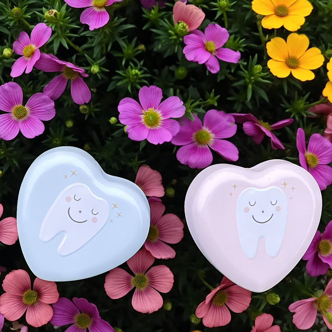 Heart Shape Tooth Fairy Trinket Box