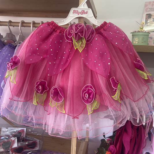 Hot Pink Fairy Bloom Skirt