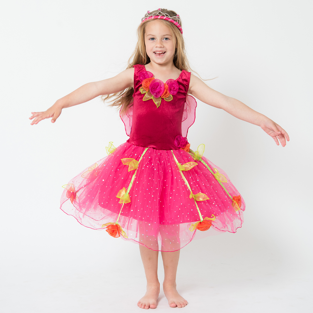Hot Pink Faraway Fairy Dress – The Fairy Shop