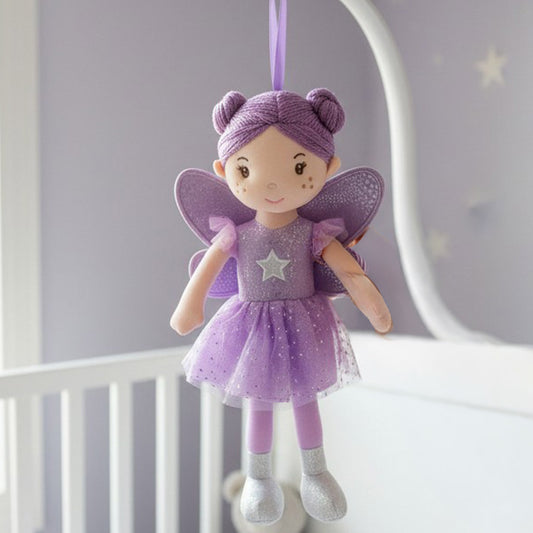 Jacaranda Purple Fairy Doll