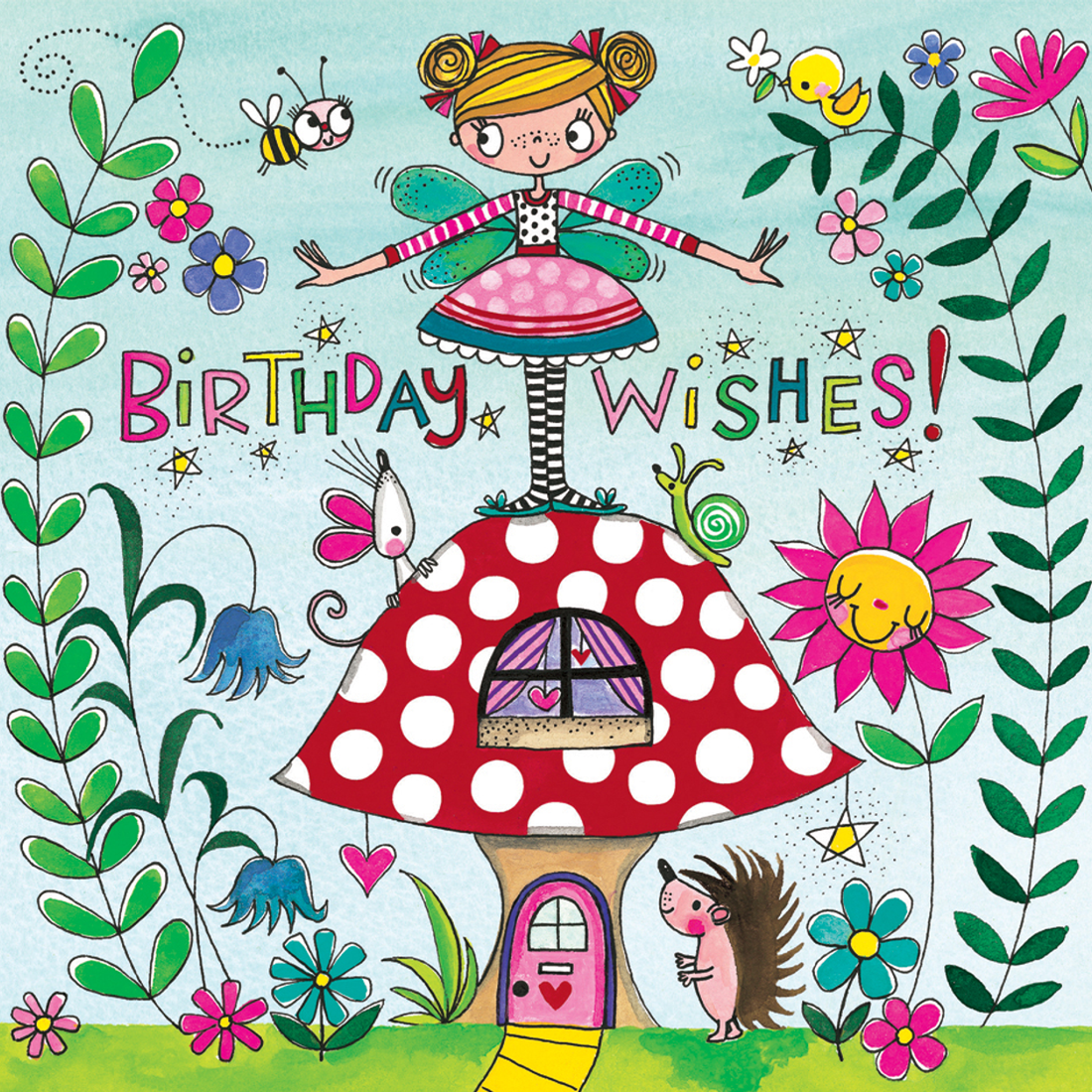Jigsaw and Birthday Card Woodland Fairy