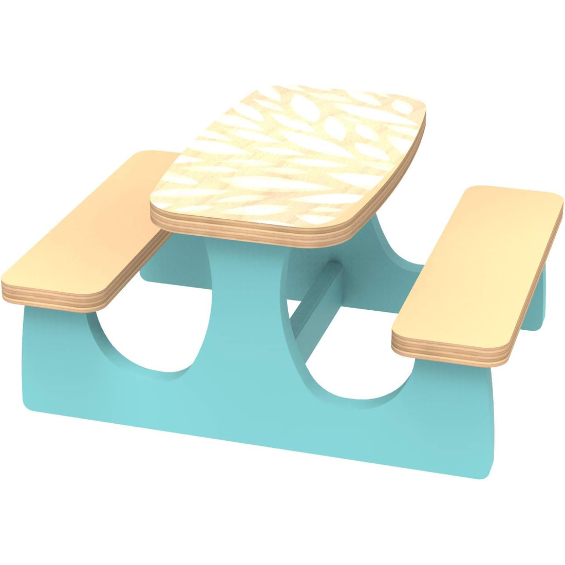 Kruselings Fun Wooden Club House Toy Set Doll