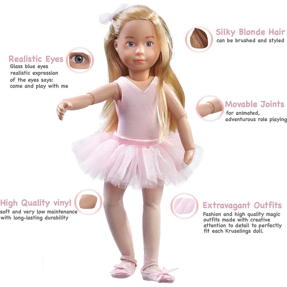 Kruselings Vera Doll Deluxe Fairy & Casual Set