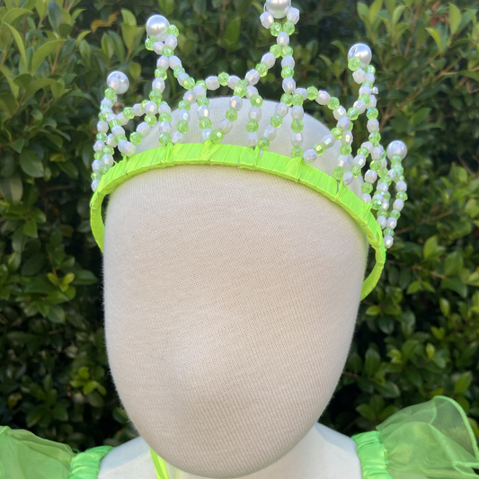 Lime Green Princess Tiara Crown