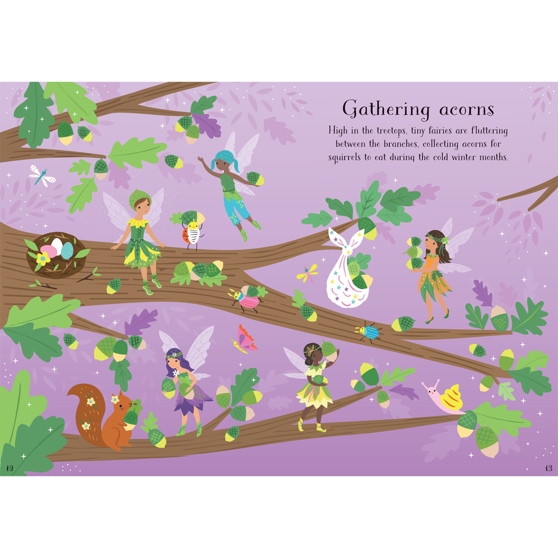 Little Sticker Dolly Dressing Woodland Fairy