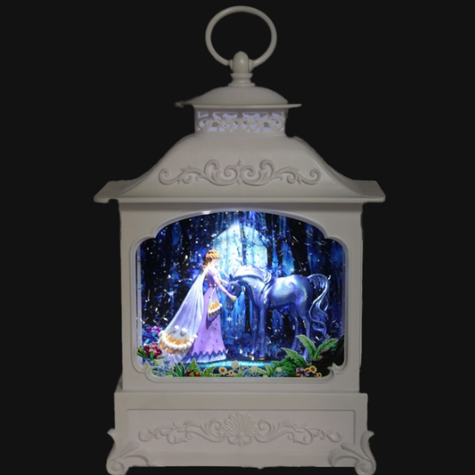 Magical Large Dark Fairy and Unicorn Lantern
