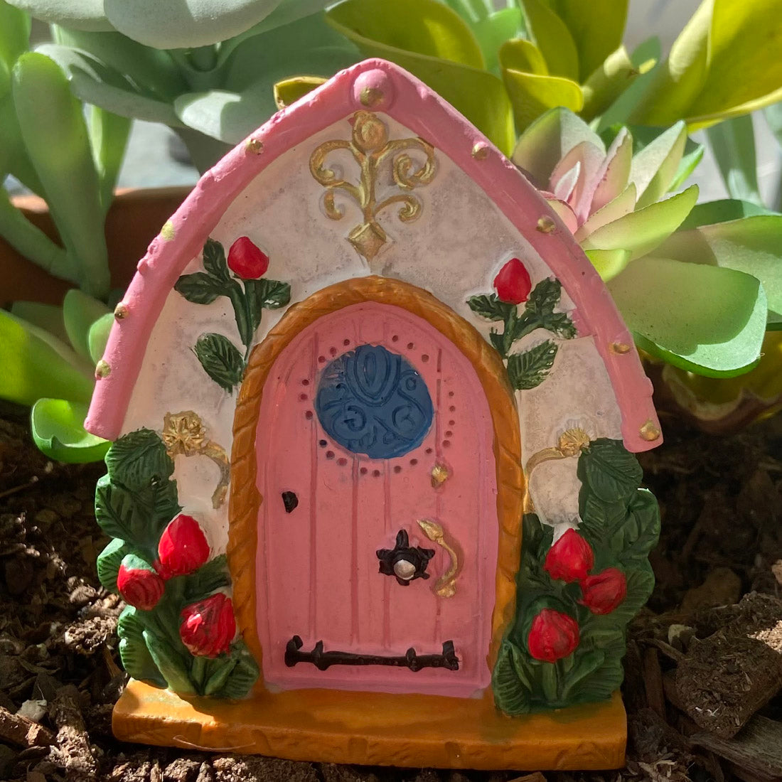 Magical Pink Fairy Door 9cm