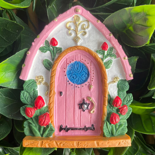 Magical Pink Fairy Door 9cm