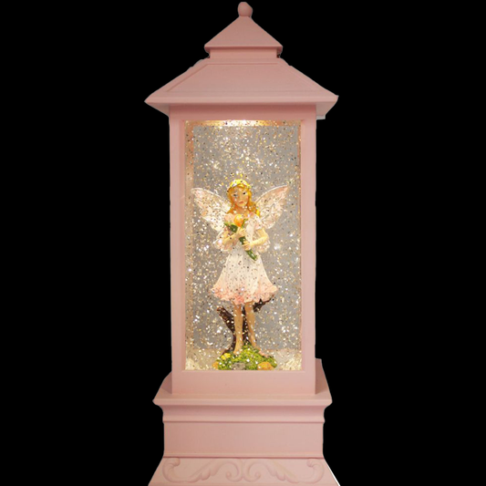 Magical Pink Lantern with Fairy