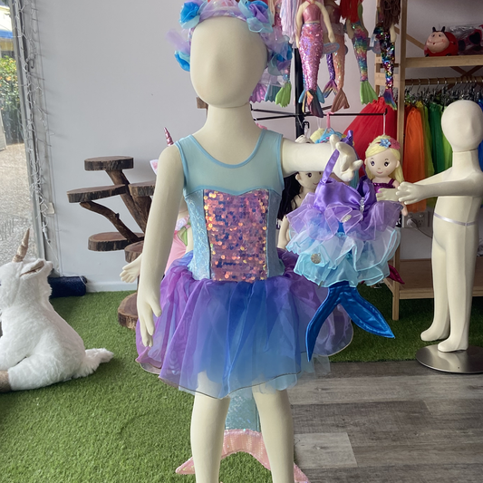 Mer-mazing Mermaid Dress 5-6 Years
