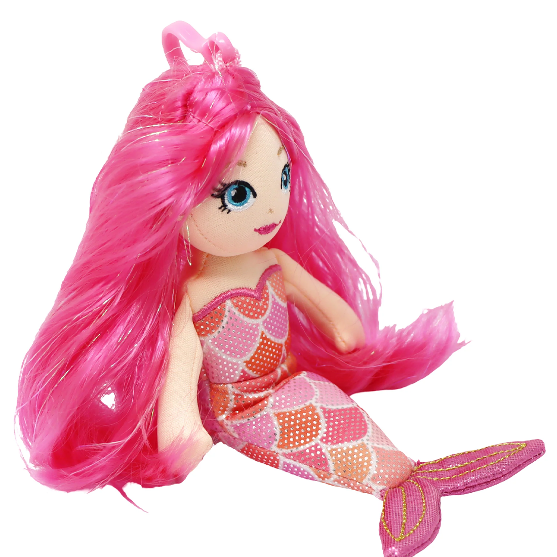 Mermaid 2 in 1 Plush Shoulder Pal & Bag Charm
