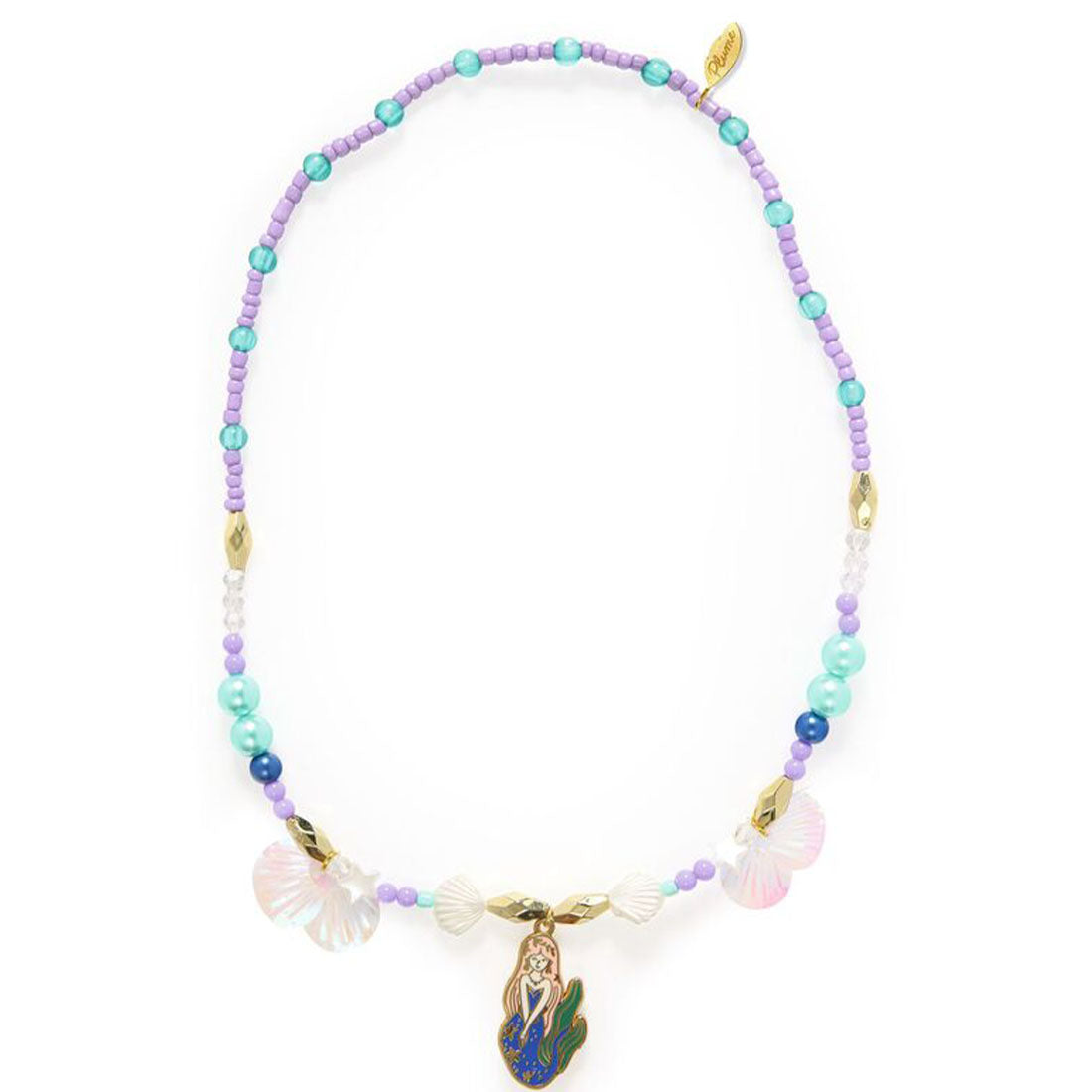 Mermaid Alizee Beaded Charm Necklace