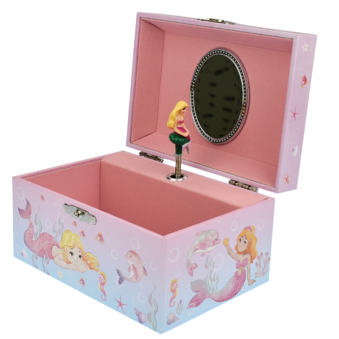 Mermaid Keepsake Music Jewellery Box