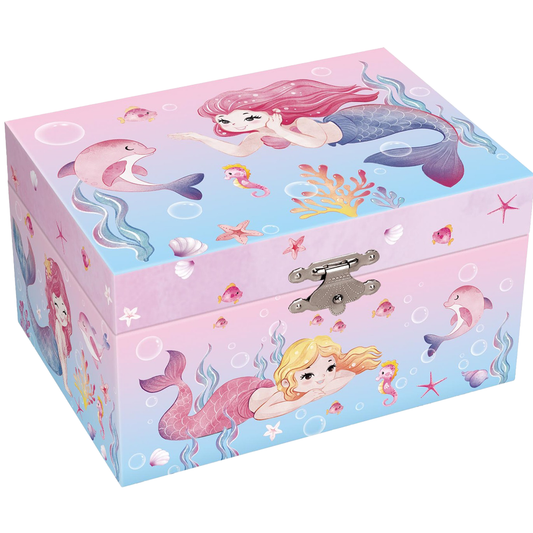 Mermaid Keepsake Music Jewellery Box