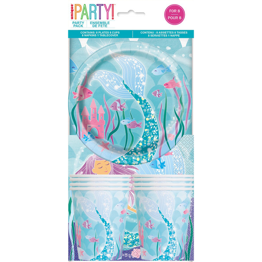 Mermaid Party Pack For 8