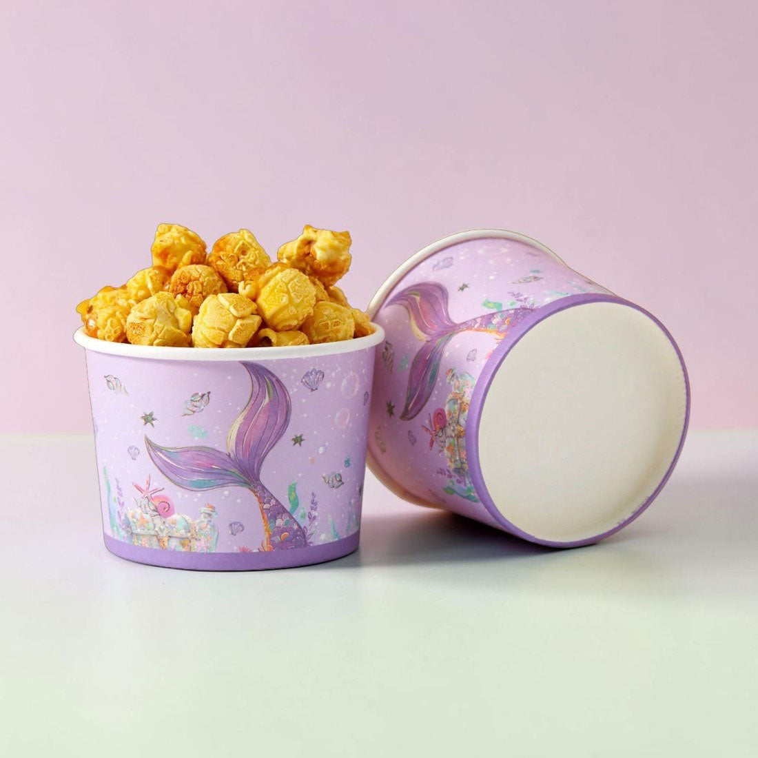 Mermaid Small Party Cup Bowl 6pk