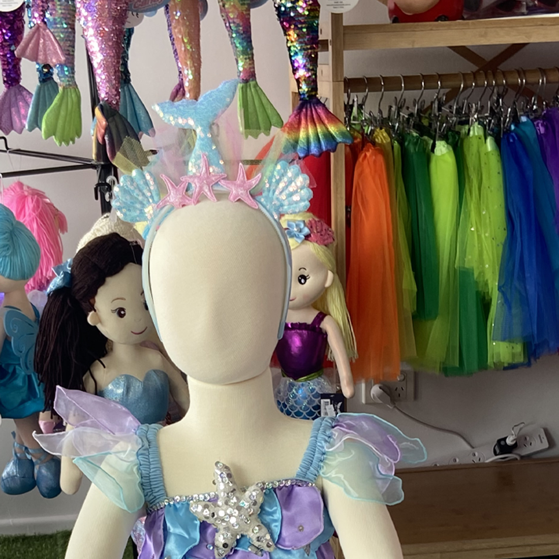 Mermaid Tail Headband Headdress