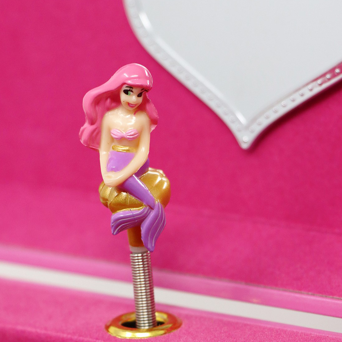 Mermazing Pink Mermaid Musical Jewellery Box