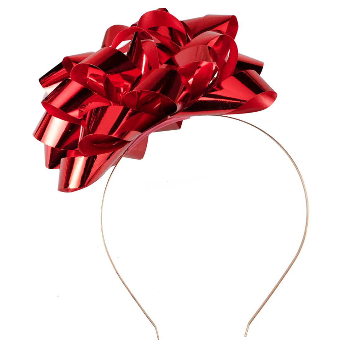 Merry & Bright Present Bow Christmas Headband