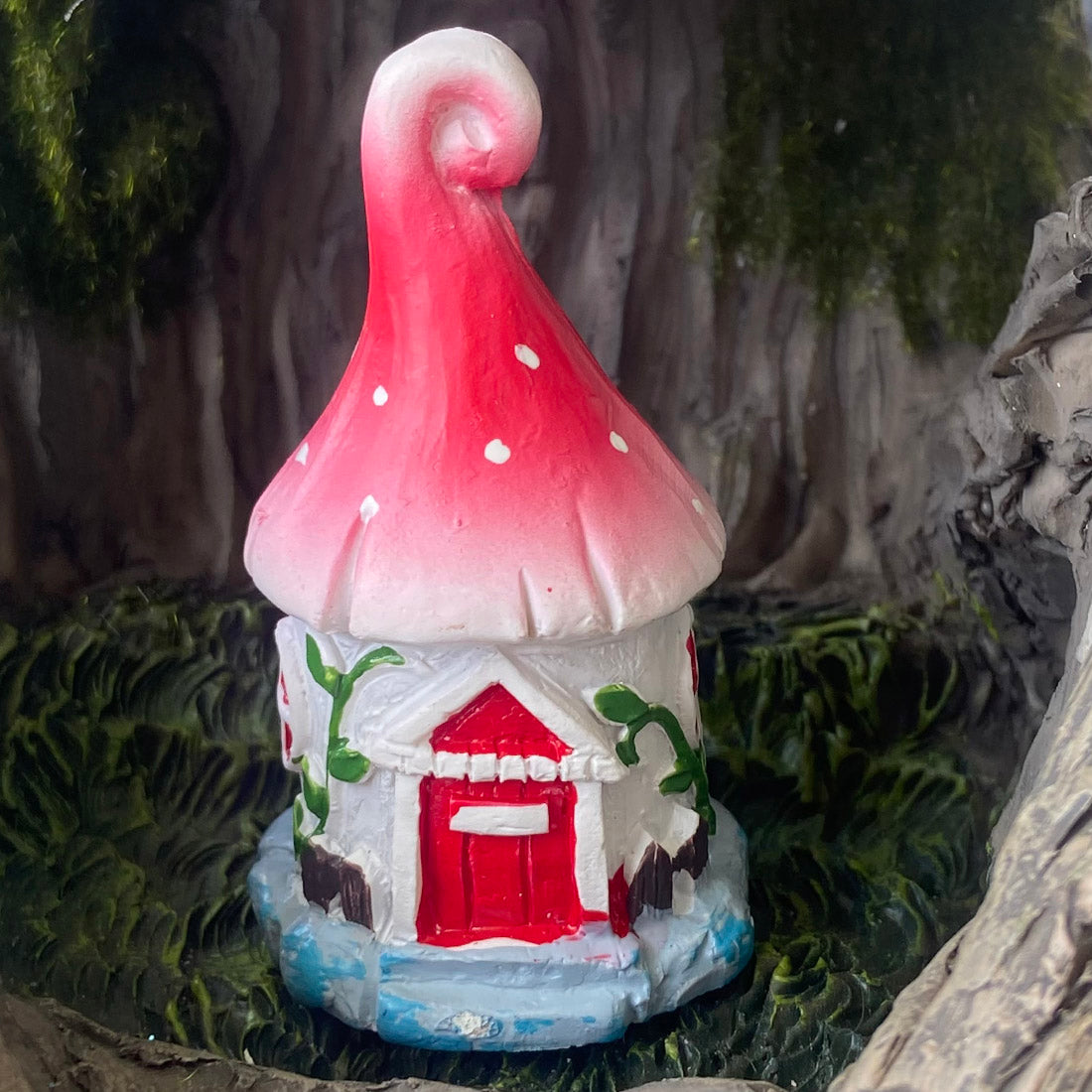 Mini Fairy Rose or Mushroom House – 6cm