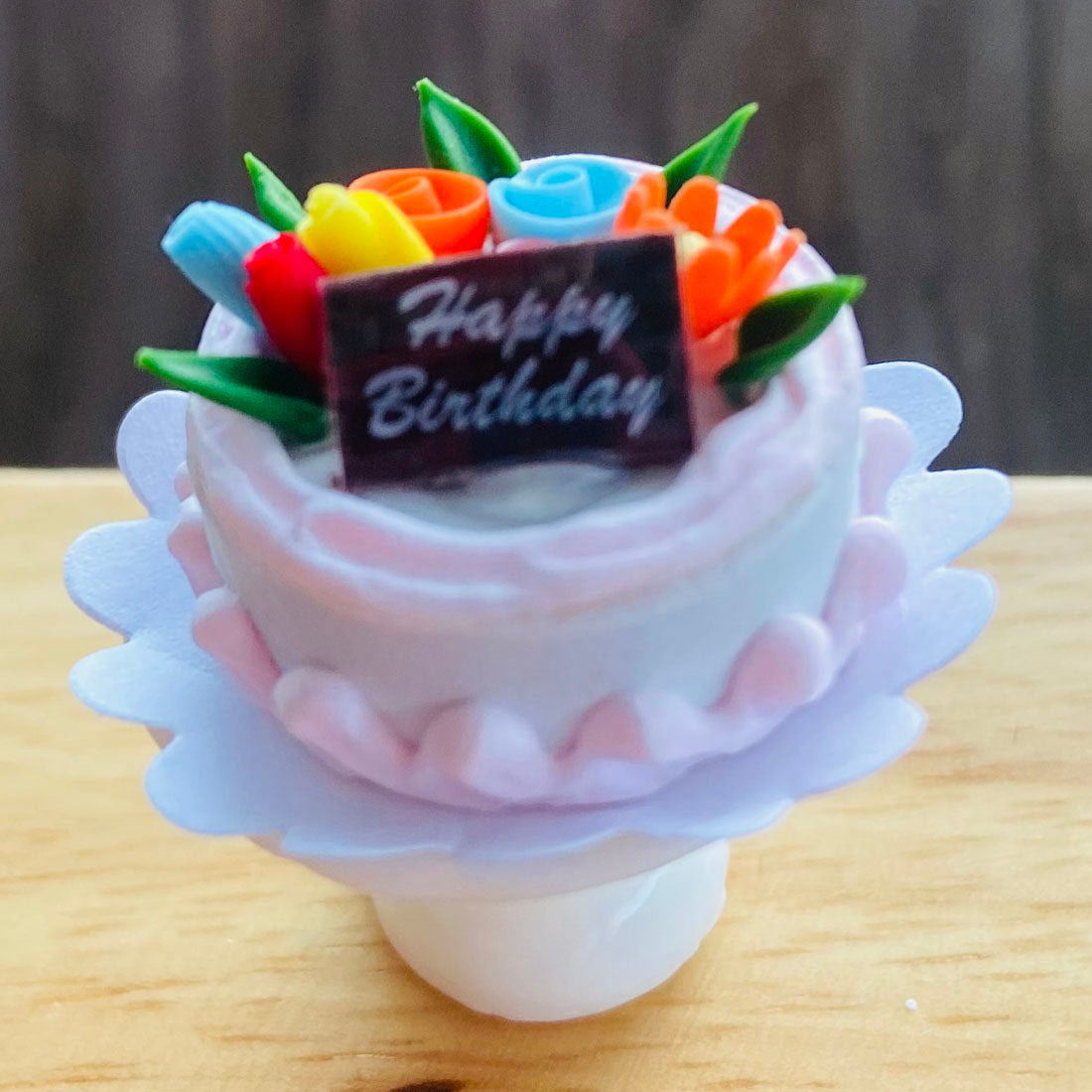 Miniature Fairy Birthday Cake