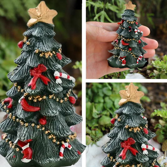 Miniature Fairy Garden Christmas Tree