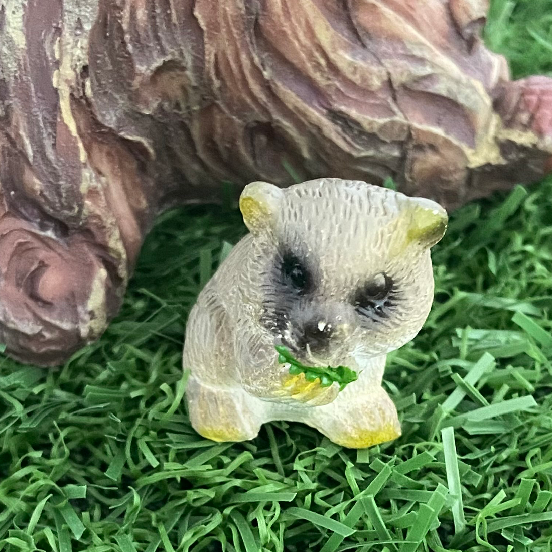 Miniature Fairy Garden Wombat