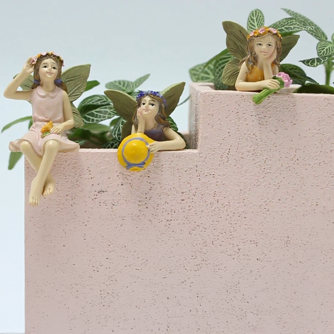 Miniature Flower Fairy Figurines Set of 5