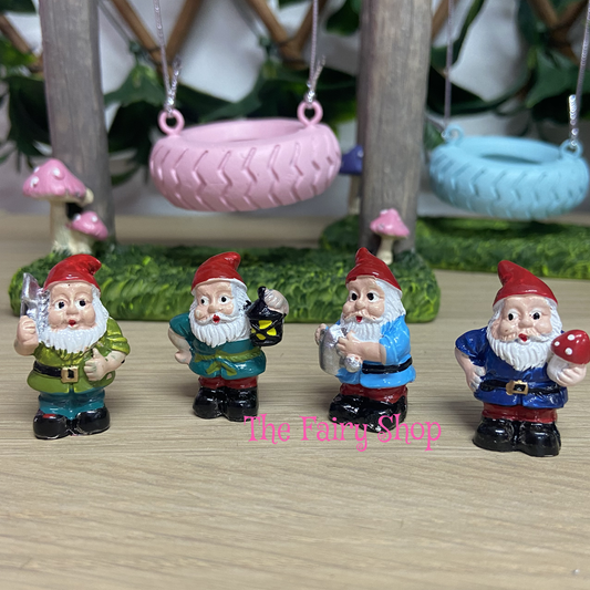 Miniature Gnome Figurines