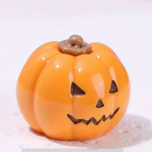 Miniature Halloween Orange Pumpkin