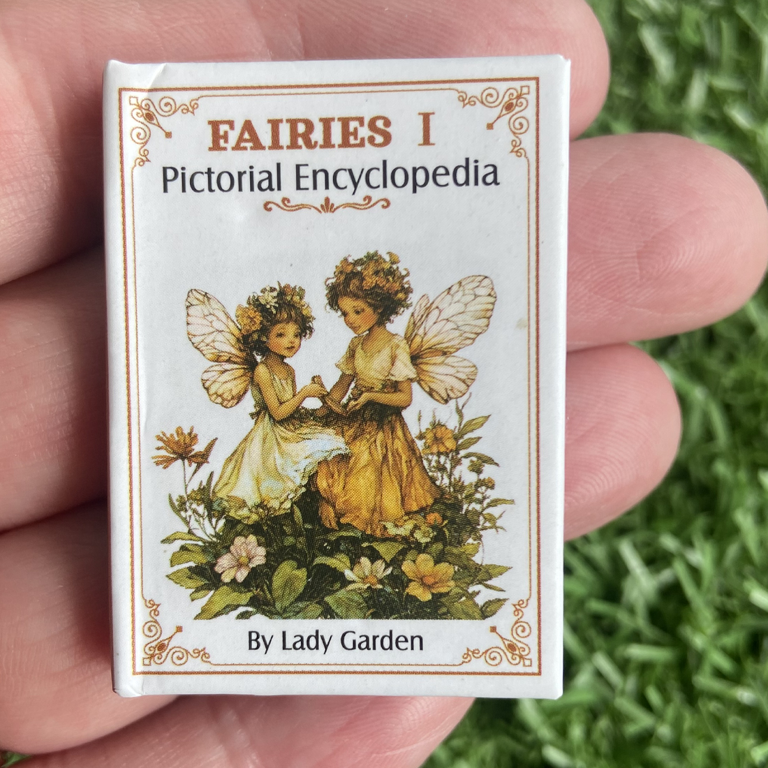 Miniature Illustrated Fairy Encyclopedia Books