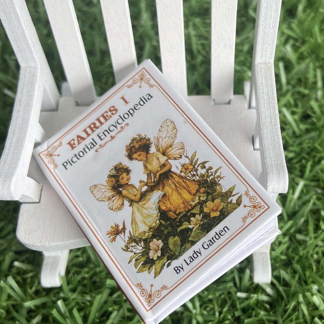 Miniature Illustrated Fairy Encyclopedia Books