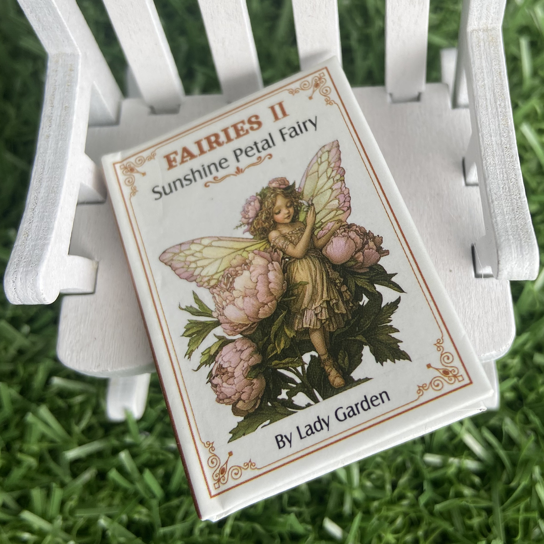Miniature Illustrated Fairy Encyclopedia Books