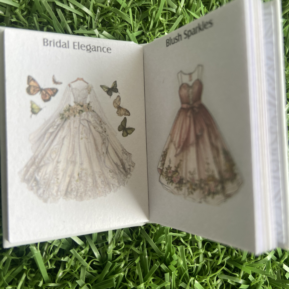 Miniature Illustrated Fairy Encyclopedia Books