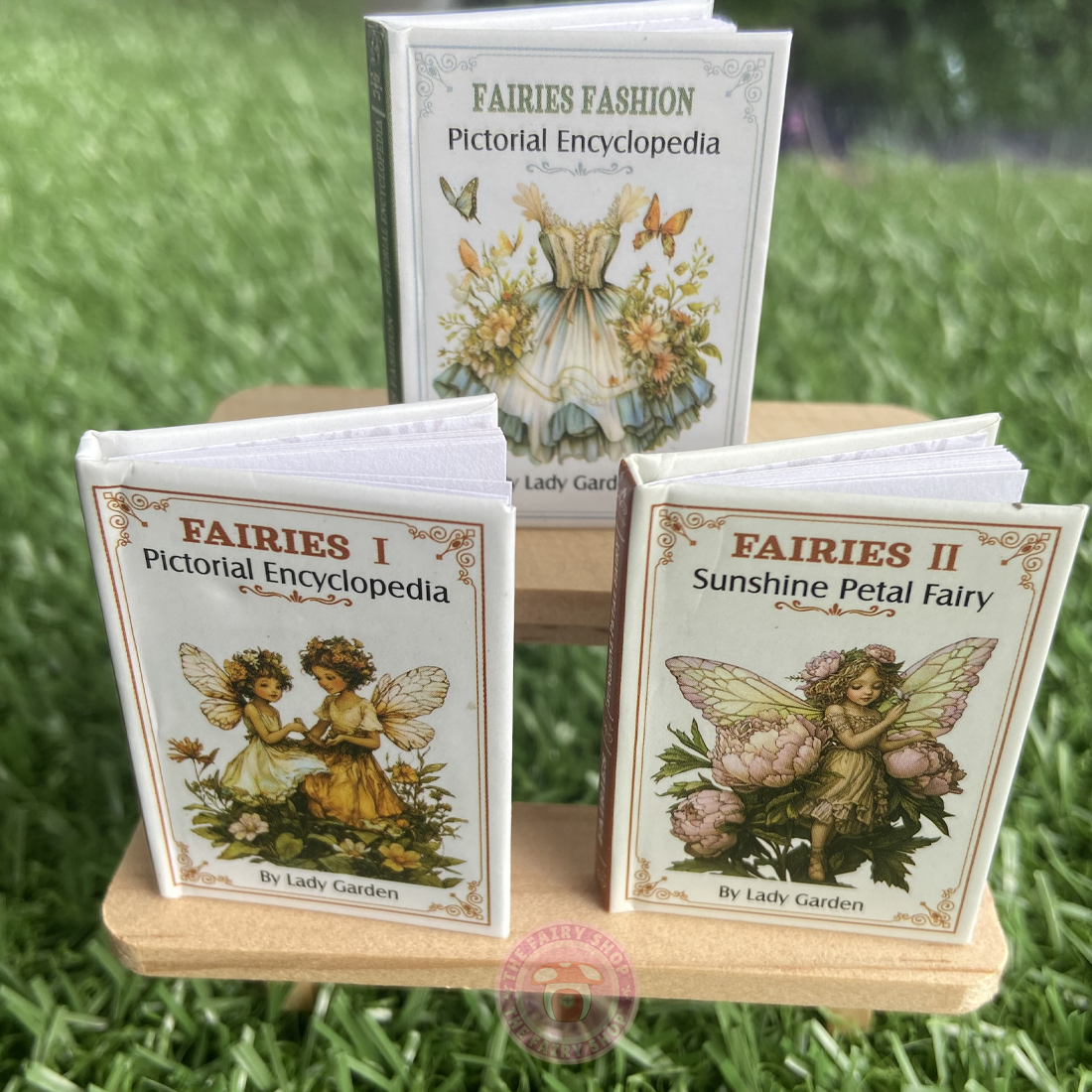 Miniature Illustrated Fairy Encyclopedia Books