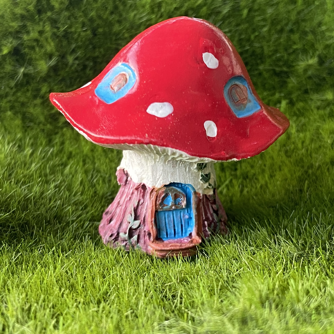 Miniature Mushroom House Fairy Garden