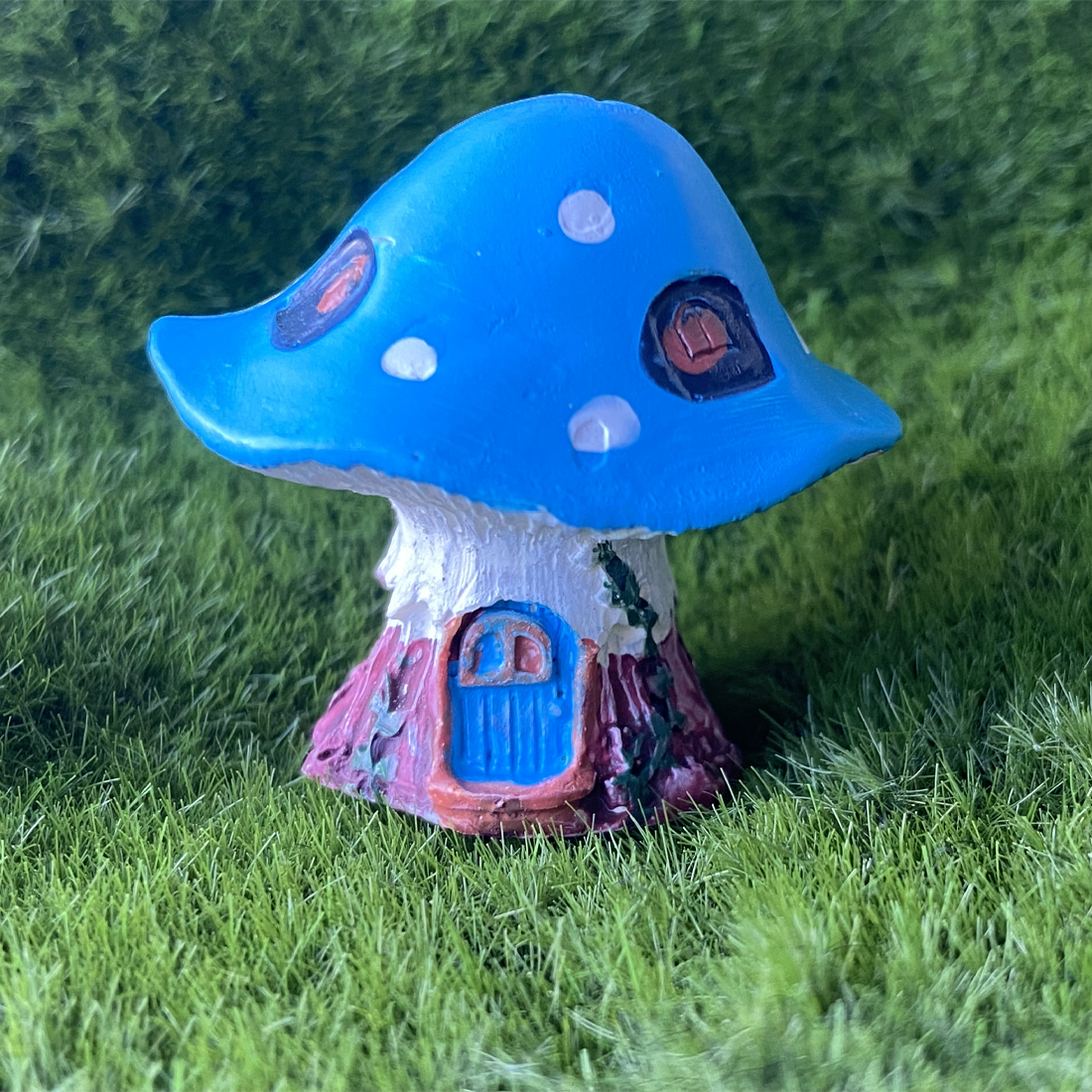 Miniature Mushroom House Fairy Garden