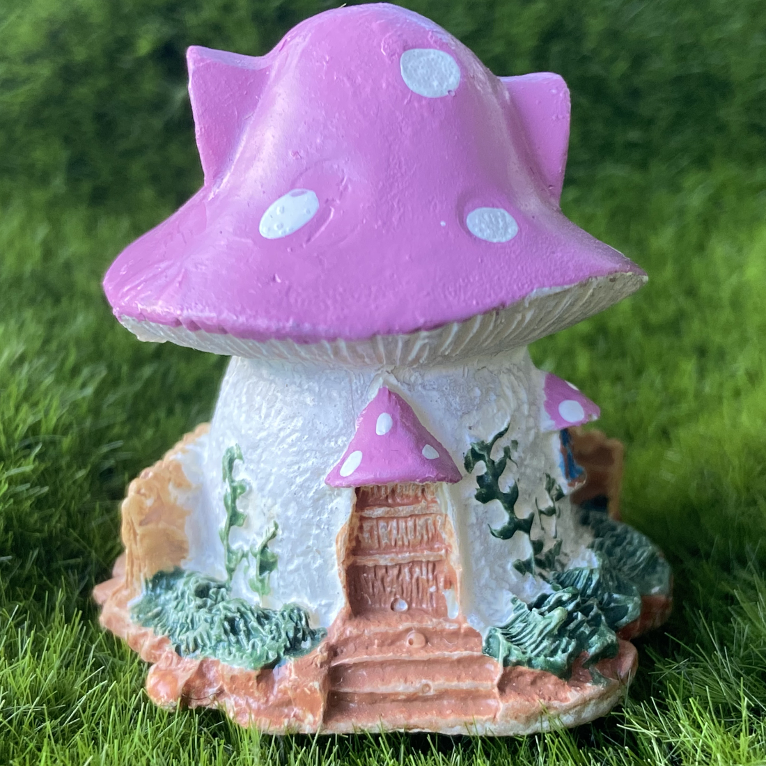 Miniature Mushroom House Fairy Garden