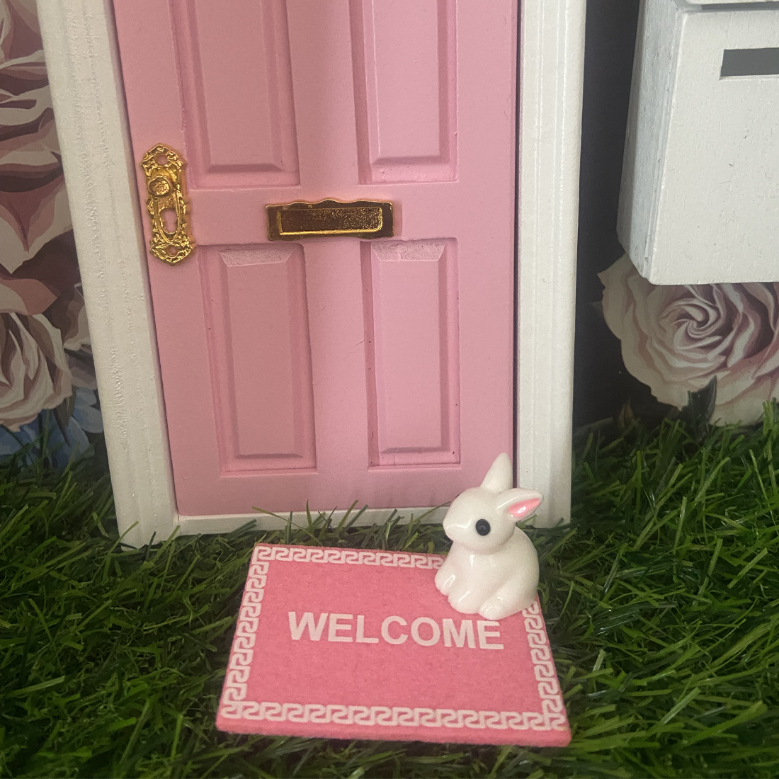 Miniature White Bunny Rabbit