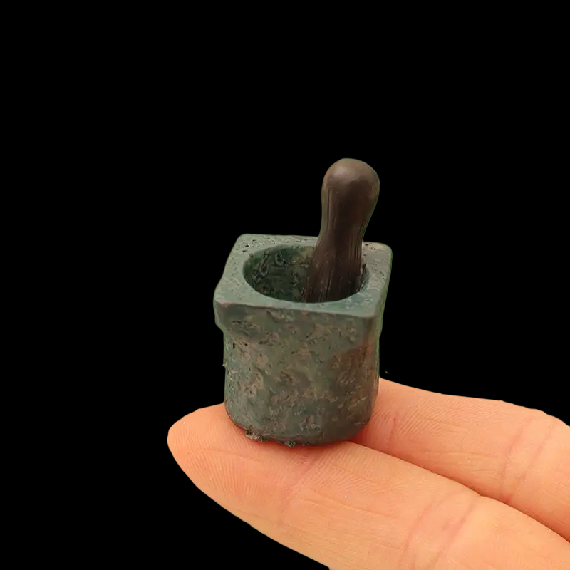 Miniature Witches Resin Mortar and Pestle