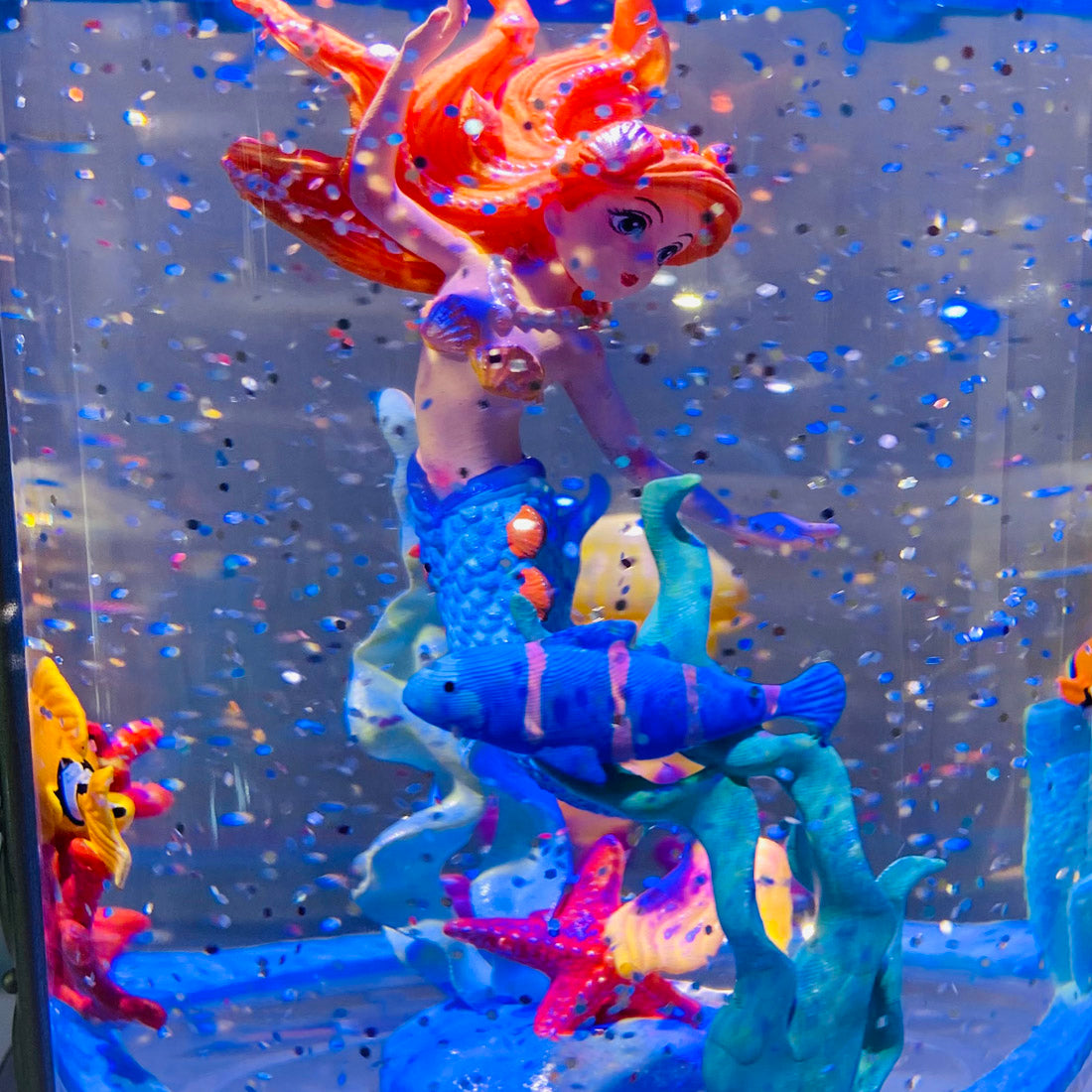 Musical Enchanted Mermaid Glitter Lantern